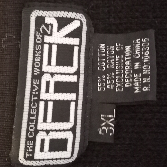 The Collective Works of Berek 2 Black Tank & Multi Color Neckline in Size 3XL - Picture 4 of 5